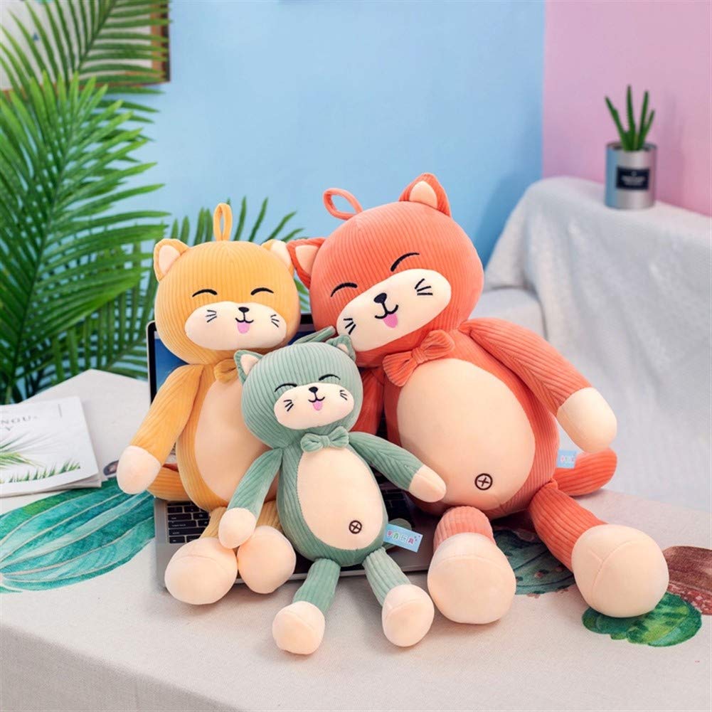 Amazon.co.jp: LYTZXC ぬいぐるみ、蝶ネクタイ猫人形ぬいぐるみ睡眠